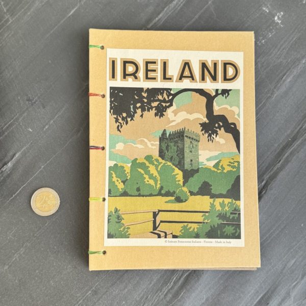 Notizbuch DIN A5 mit Motiv "Vintage Reiseposter Ireland"