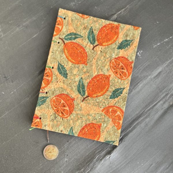 Notizbuch DIN A5 mit Motiv "Orangen"