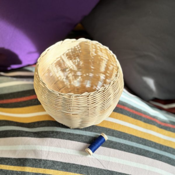 Korb aus Peddigrohr – Bild 2