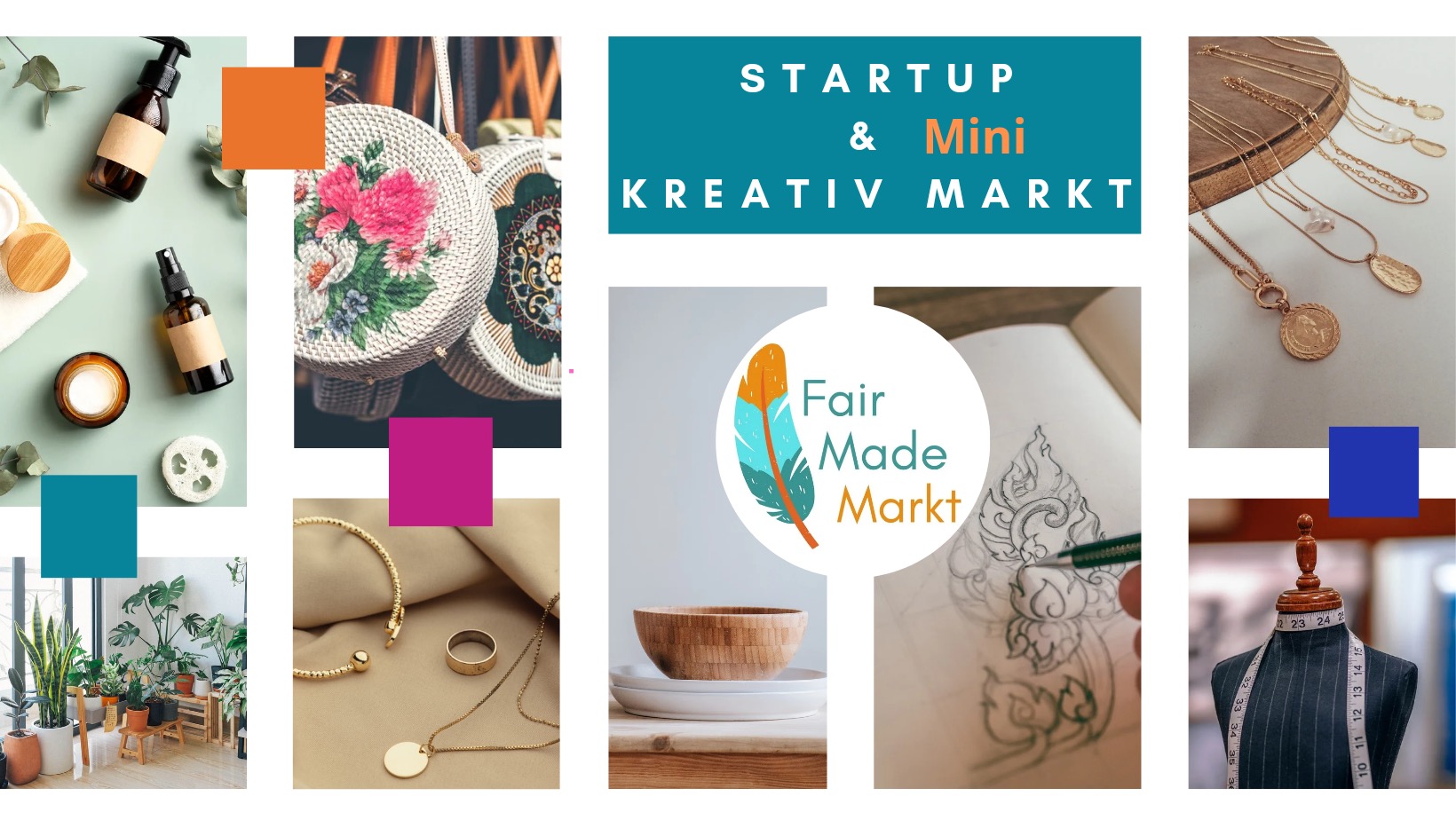 Logo Startup & Mini Kreativ Markt, Fair Made Markt