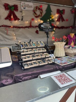 Tal Hütte 4.12.25_2 StitchWeaveSmile Stand Tal Hütte Weihnachtsmarkt Wuppertal Barmen 4.12.25
