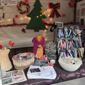 Tal Hütte 4.12.25_3 StitchWeaveSmile Stand Tal Hütte Weihnachtsmarkt Wuppertal Barmen 4.12.25