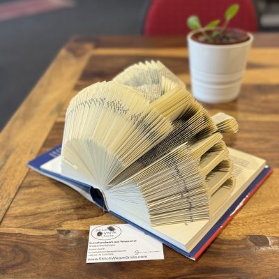 Buchfaltkunst @StitchWeaveSmile
