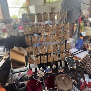 Stand StitchWeaveSmile Kunstrausch Kunsthandwerkermarkt 18.4.2026