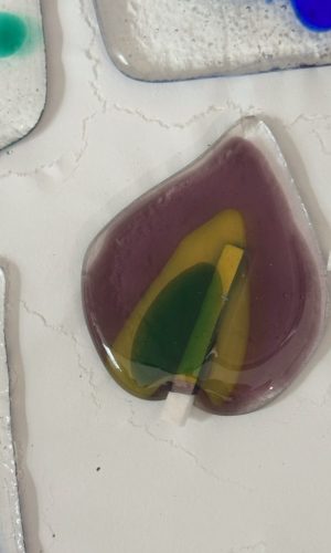 Flamme 2 gebacken ©StitchWeaveSmile Flamme 2 gebacken ©StitchWeaveSmile