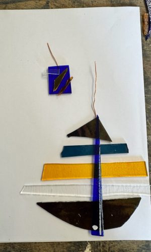 Segelboot roh ©StitchWeaveSmile Segelboot roh ©StitchWeaveSmile