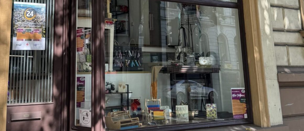 Schaufenster Atelier ©StitchWeaveSmile